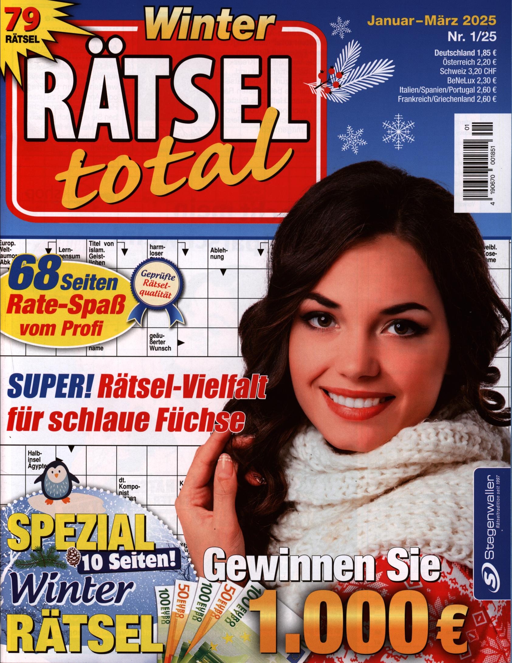 Rätsel total Rätsel Jahreszeiten 1/2025